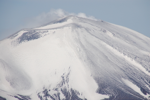 Mountaintop of Mt. Asama