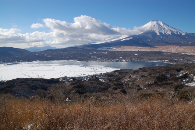 Mt. Fuji and Yamanaka Lake