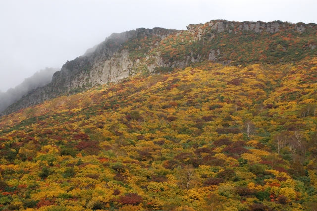 The mountaintop of Mt. Tetsuzan