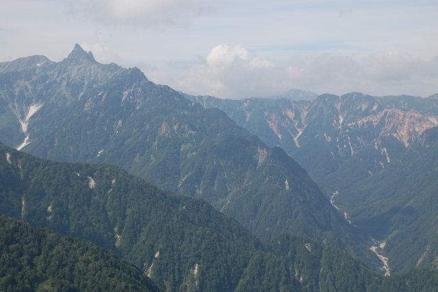 Kitakamaone ridge of Mt. Yarigatake