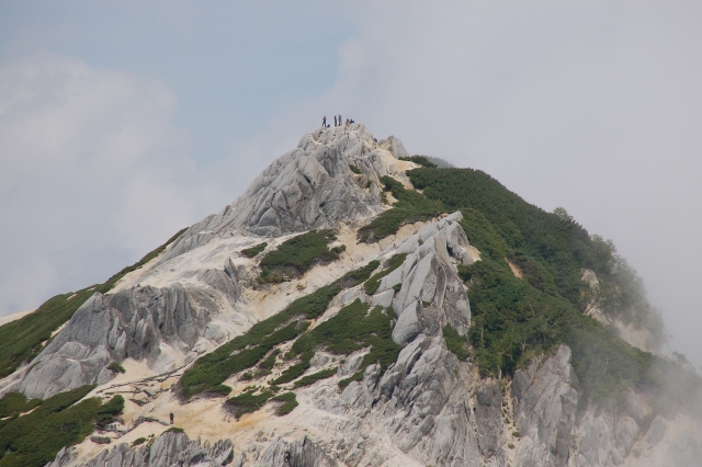 The mountaintop of Mt. Tsubakurodake