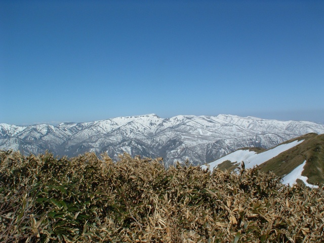 The view of the Mt. Naeba area.