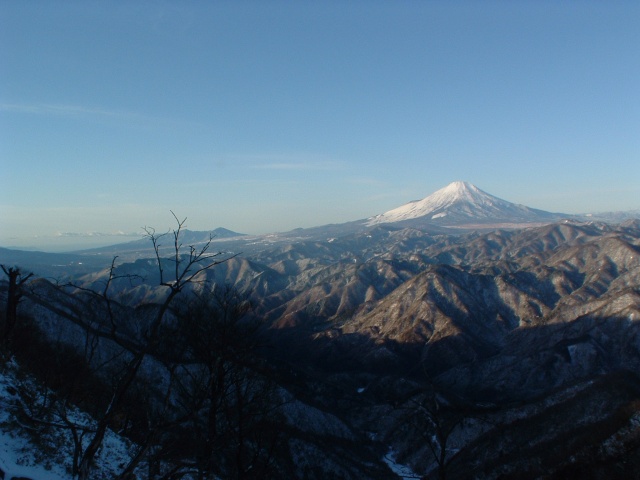 Mt. Ashitaka and Mt. Fuji