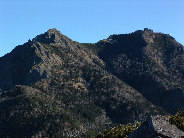 Mt. Giboshi and Mt. Gongendake