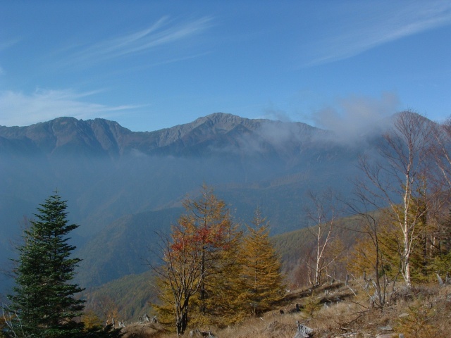 Japanese South Alps (Mt. Noutoridake, Mt. Ainodake, Mt. Kitadake)