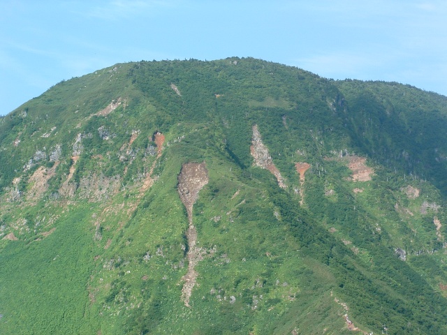 The mountaintop of Mt. Naeba.