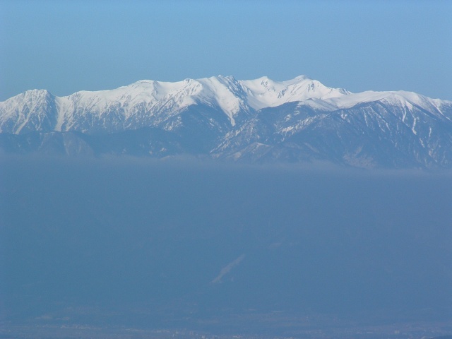 The mountaintop of Mt. Nyuukasa