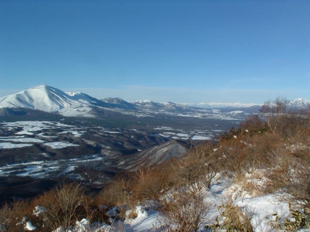 Mt. Asama and North Alps