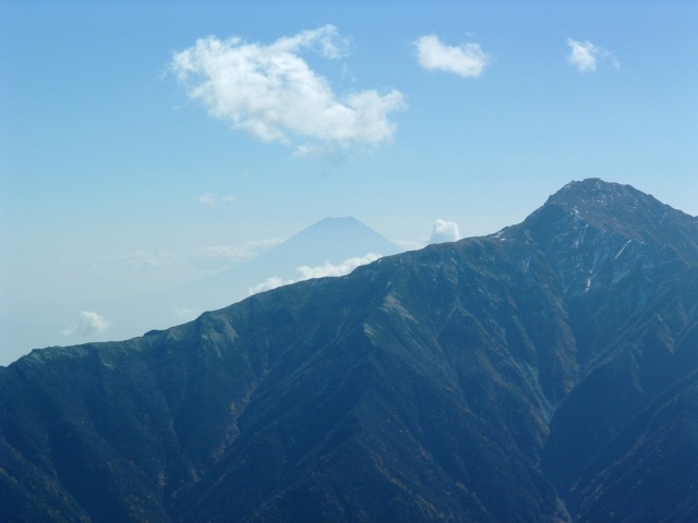 Mt. Fuji and Mt. Kitadake