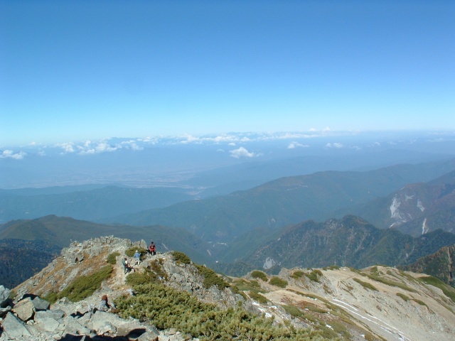 View of North Alps area.