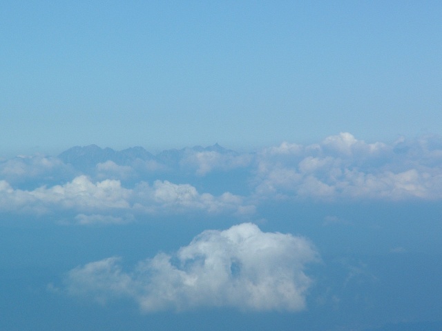 Mt. Hotakadake and Mt. Yarigatake